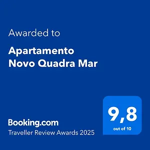  Apartamento Novo Quadra Mar